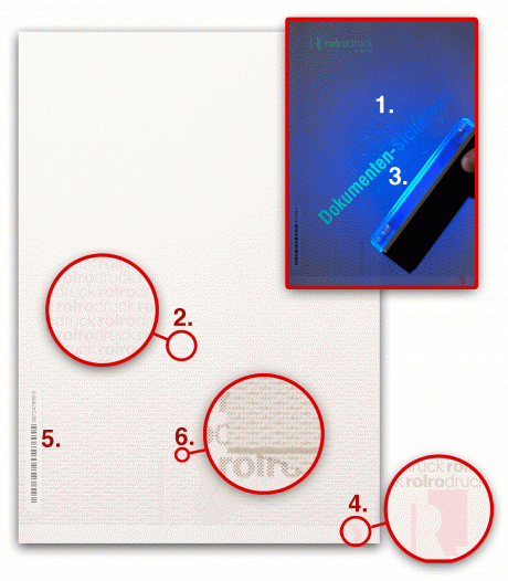 SecurityPaper Sicherheitspapier von Rolrodruck. Die Druckerei